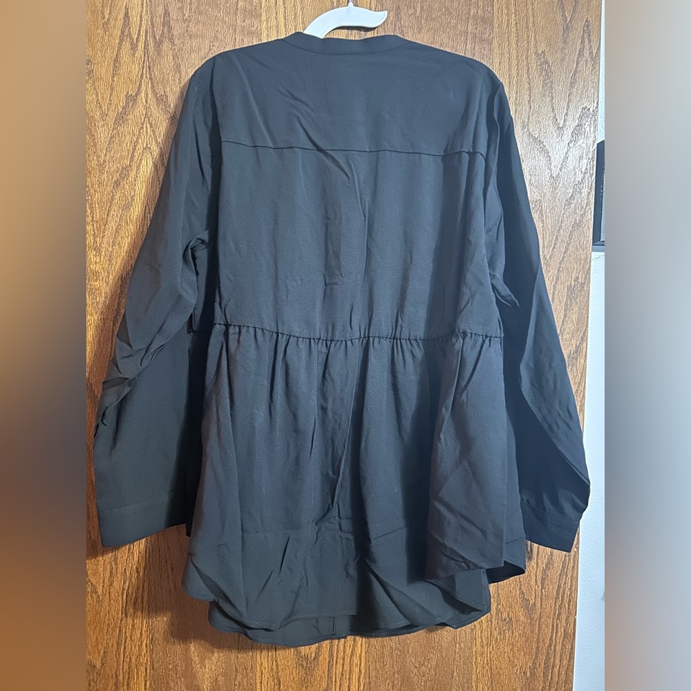 Torrid 0X Emma Babydoll Tunic black NWT - Picture 5 of 5